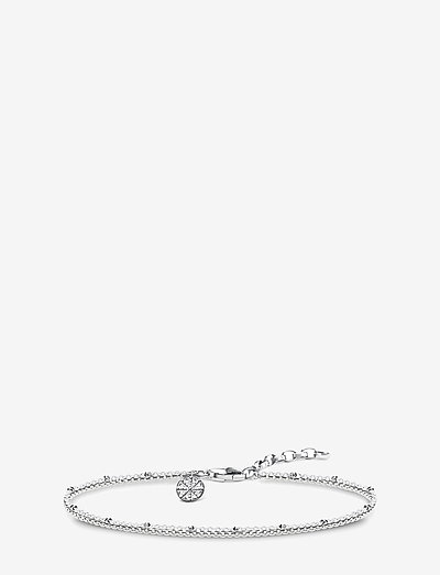 bracelet Karma Wheel - kettingarmbanden - silver