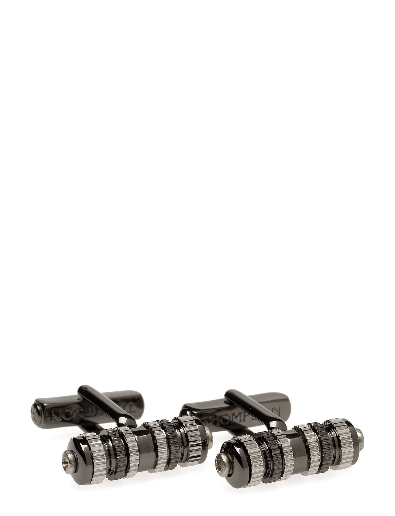 Thompson Cylinder Turbine Cufflinks Manchetknopen Zilver thompson kopen in de aanbieding