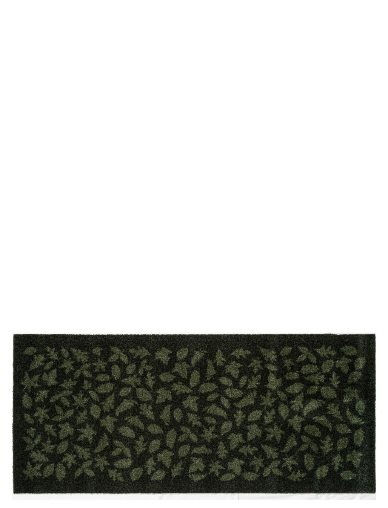 Floormat Polyamide, 130X90 Cm, Leaves Design Home Textiles Rugs & Carpets Hallway Runners Green Tica Copenhagen