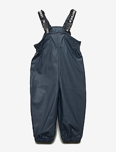 Authentic rubber BIB pant - TOTAL ECLIPSE-BLUE