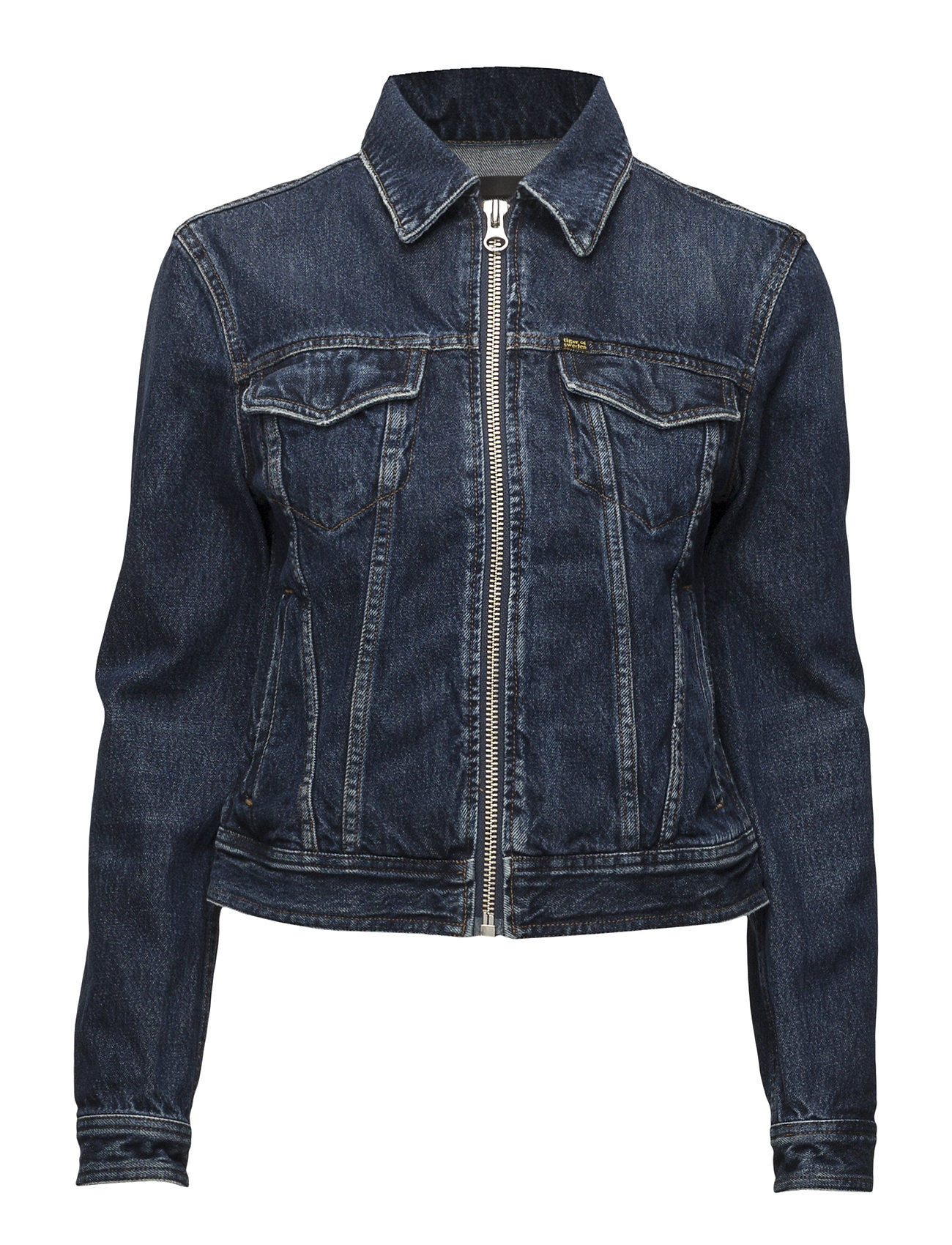 True Zip Jeansjack Denimjack Blauw Tiger Of Sweden Jeans tiger of sweden jeans kopen in de aanbieding