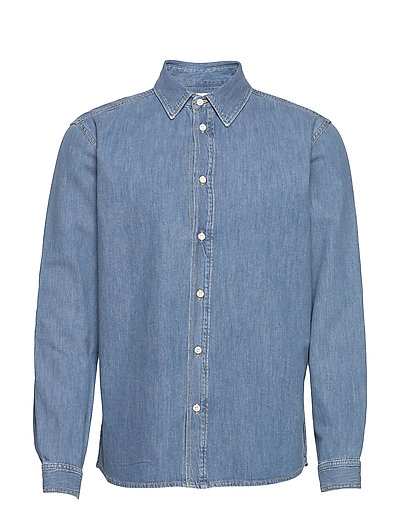 Pure Np Hemd Casual Blau TIGER OF SWEDEN JEANS