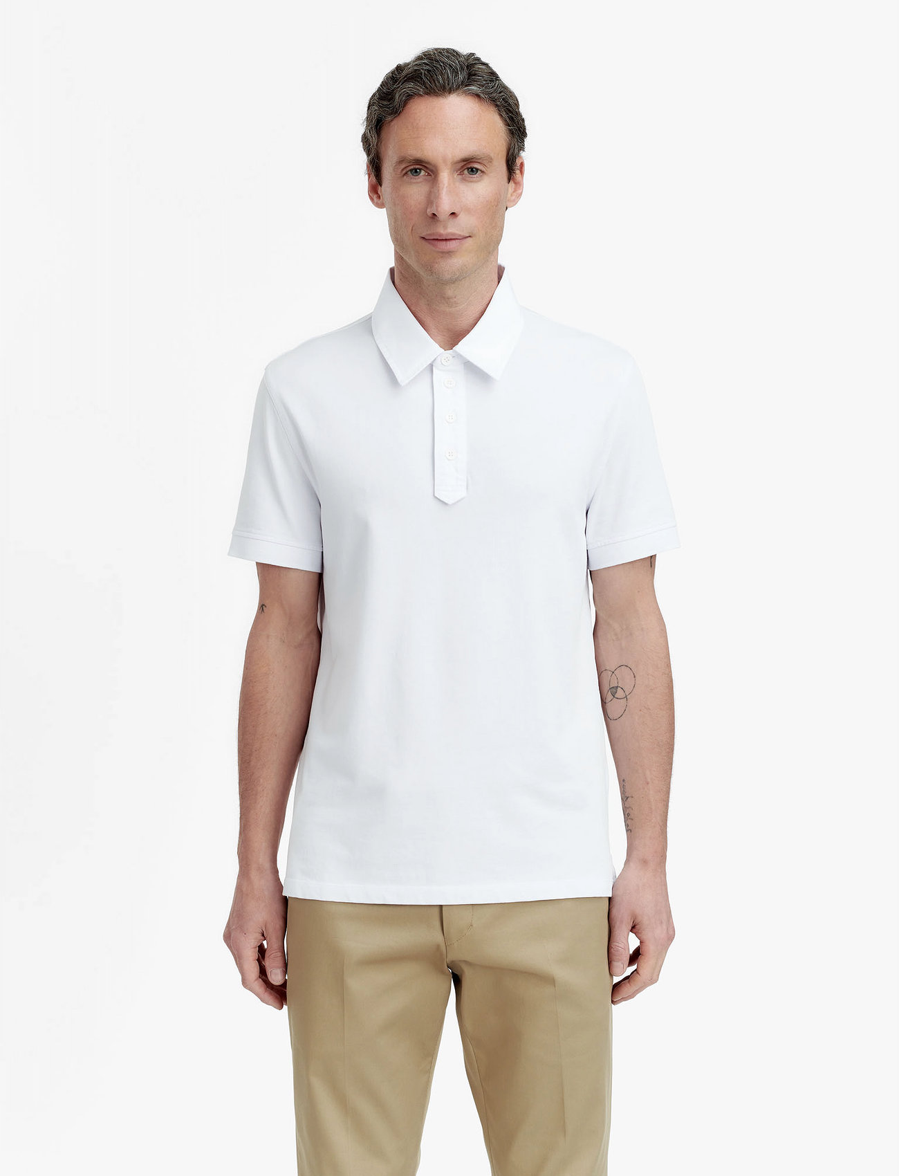 Tiger of Sweden Ronen, S, White, Poloer > Kortærmede, Herre