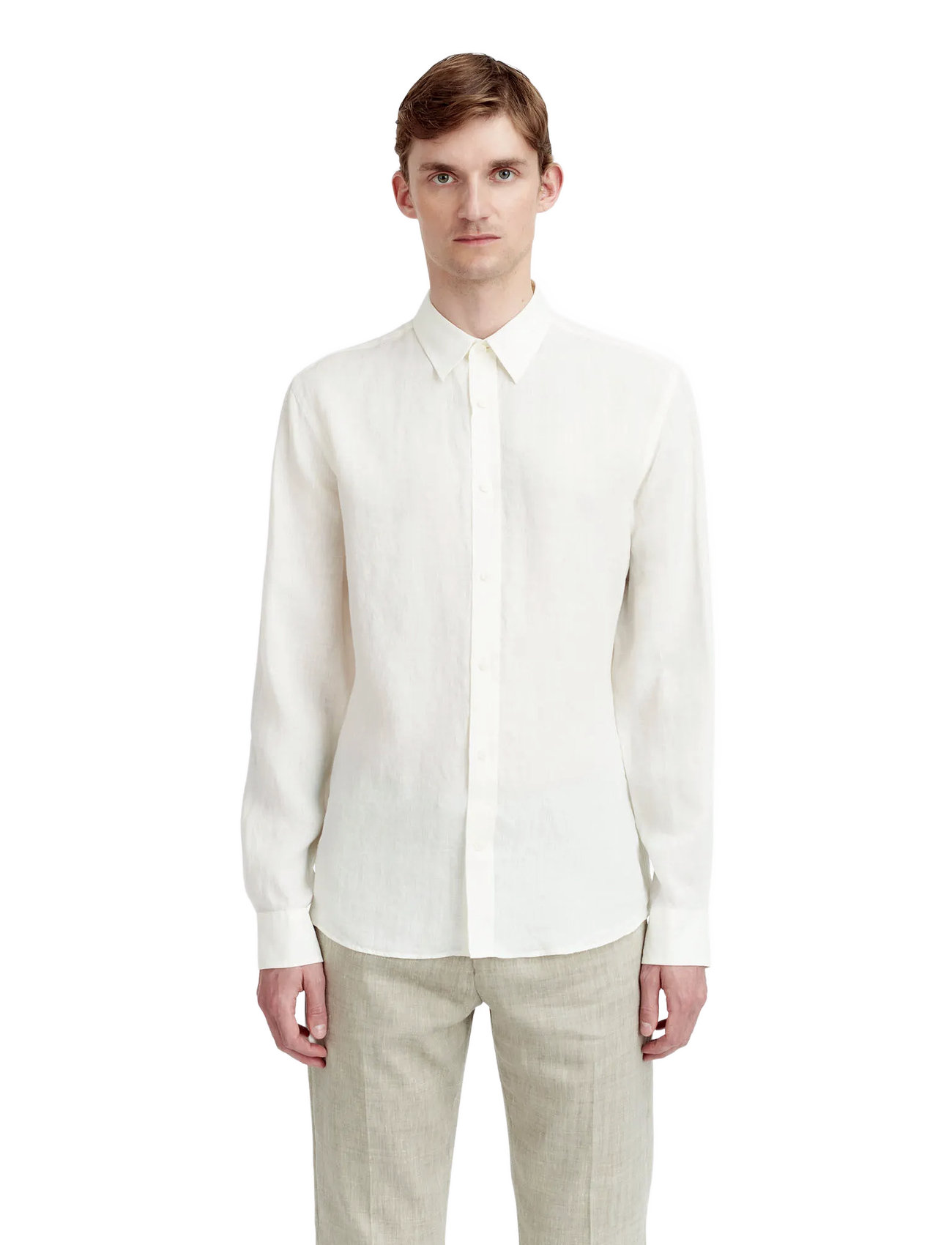 Tiger of Sweden Spenser, 39, White, Skjorter > Afslappet Shirts, Herre