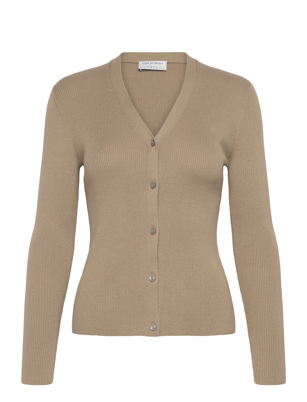Tiger of Sweden Giane, XL, Brown, Strik > Cardigans, Dame