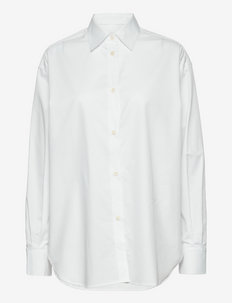 CORINNE - langermede skjorter - pure white