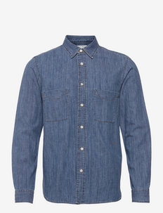 BENJAD - basic skjorter - light blue