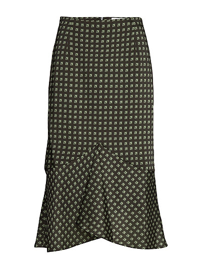 Maalia P Knielanges Kleid Schwarz TIGER OF SWEDEN