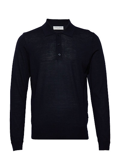 Newton Knitwear Turtlenecks Blau TIGER OF SWEDEN