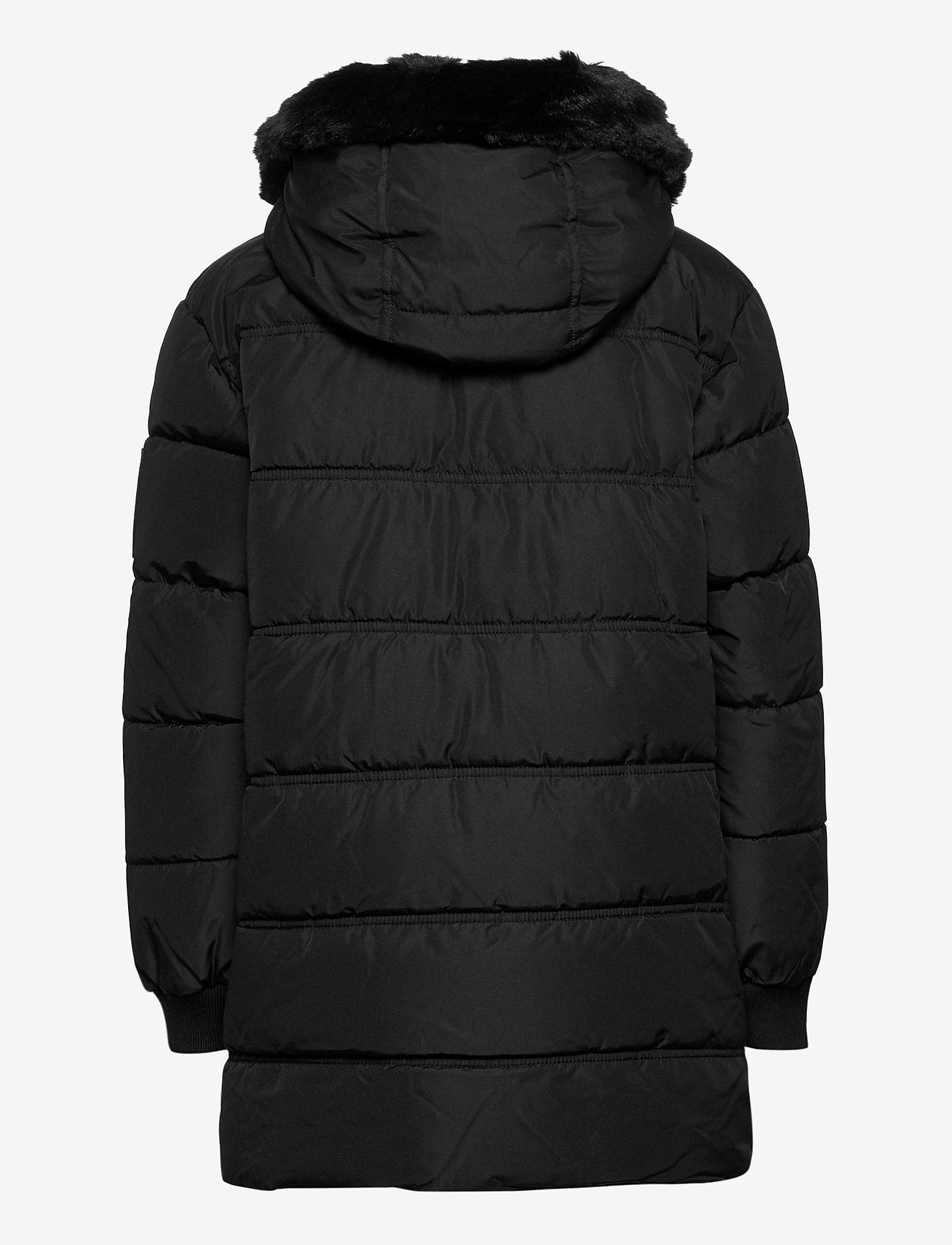 timberland black coat