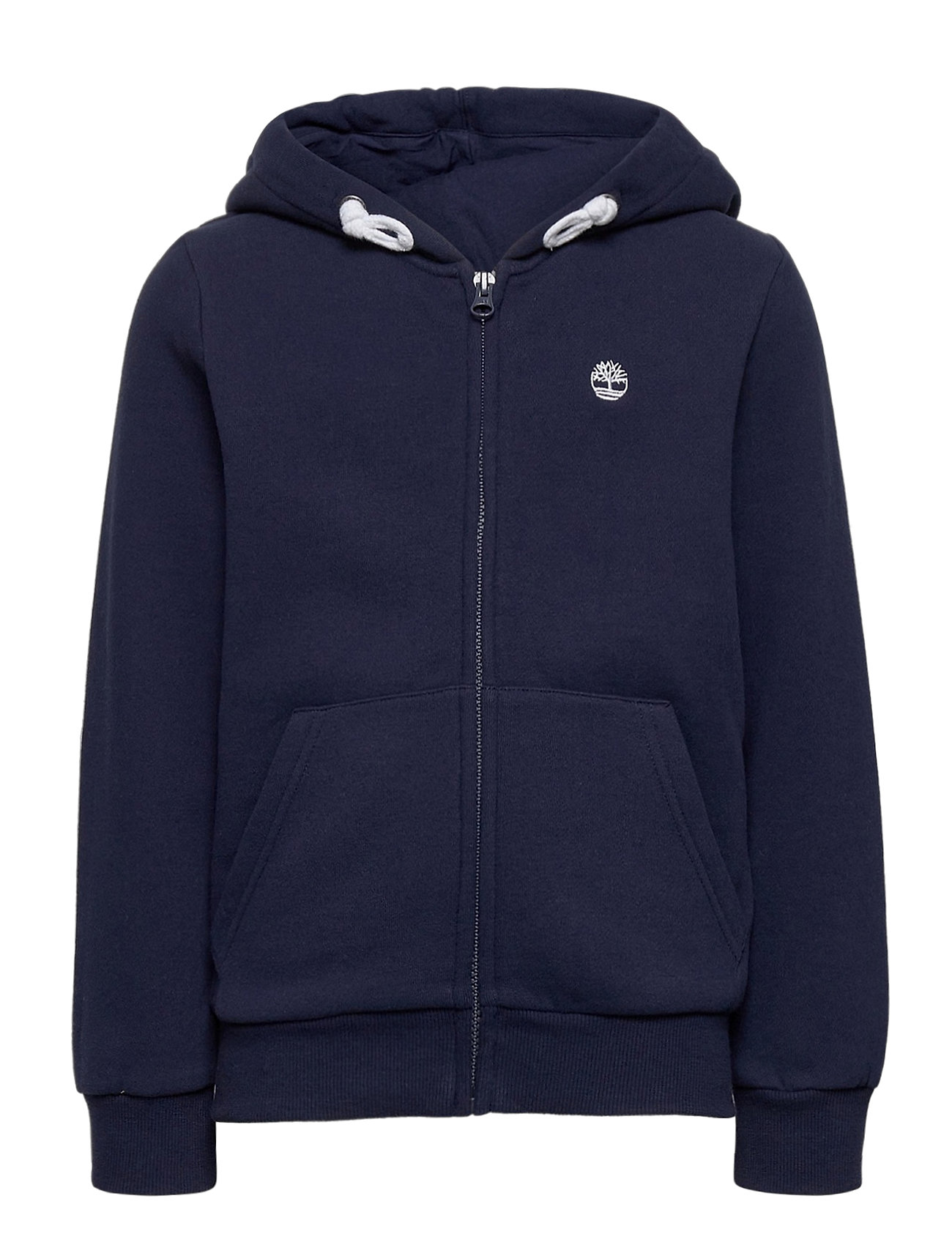 navy blue hooded cardigan