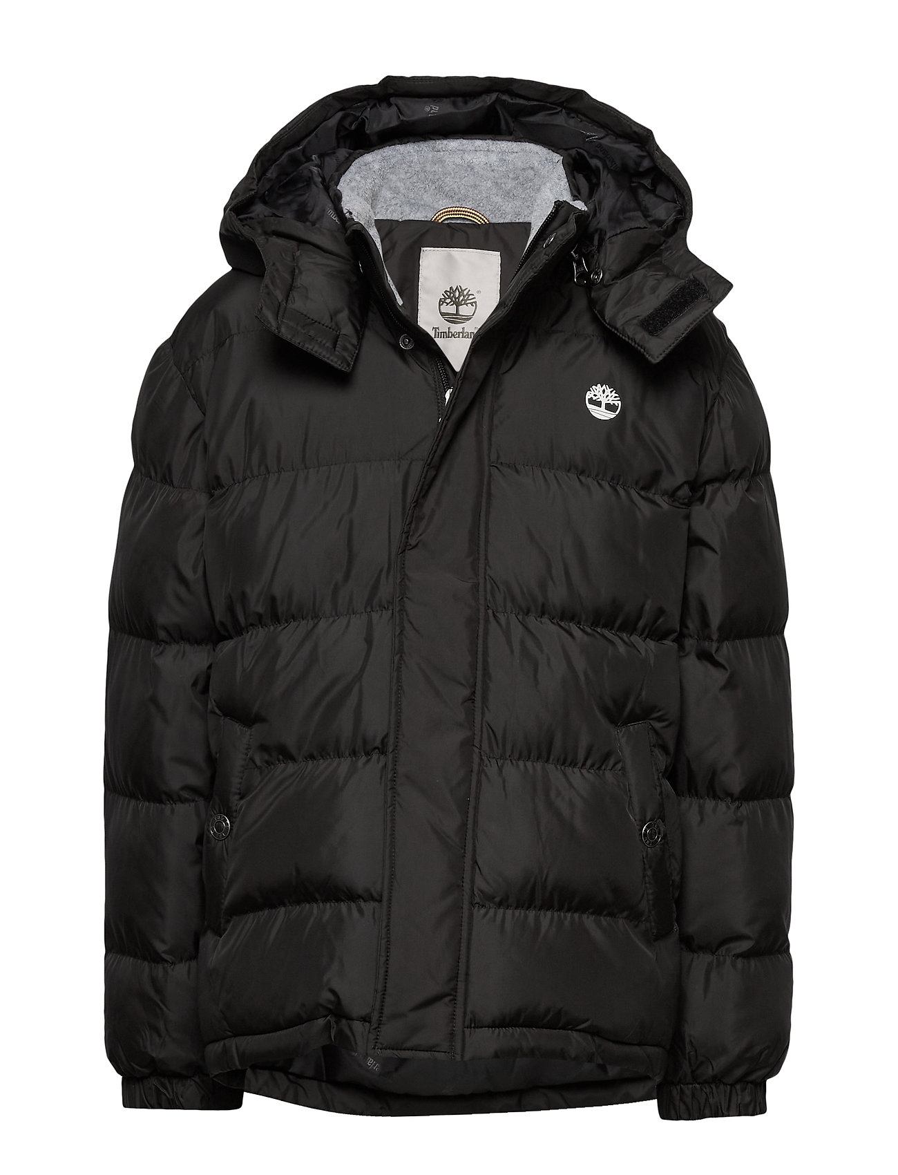 timberland black puffer jacket