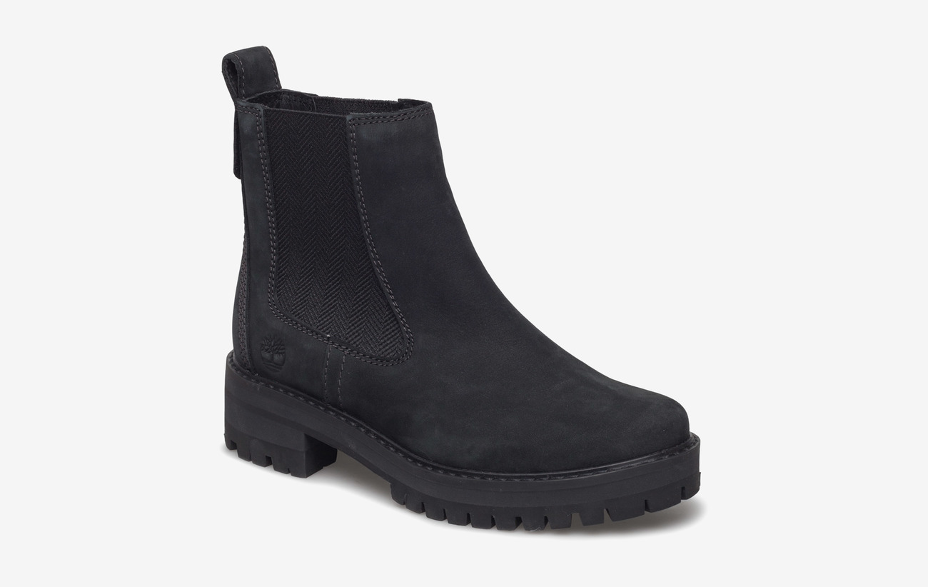 timberland courmayeur valley chelsea boots black