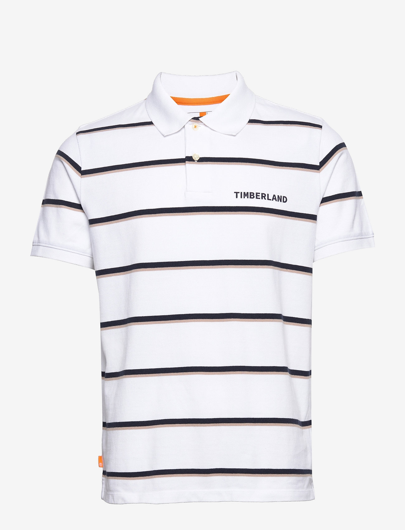 Timberland Ss Yd Stripe Polo - Short 