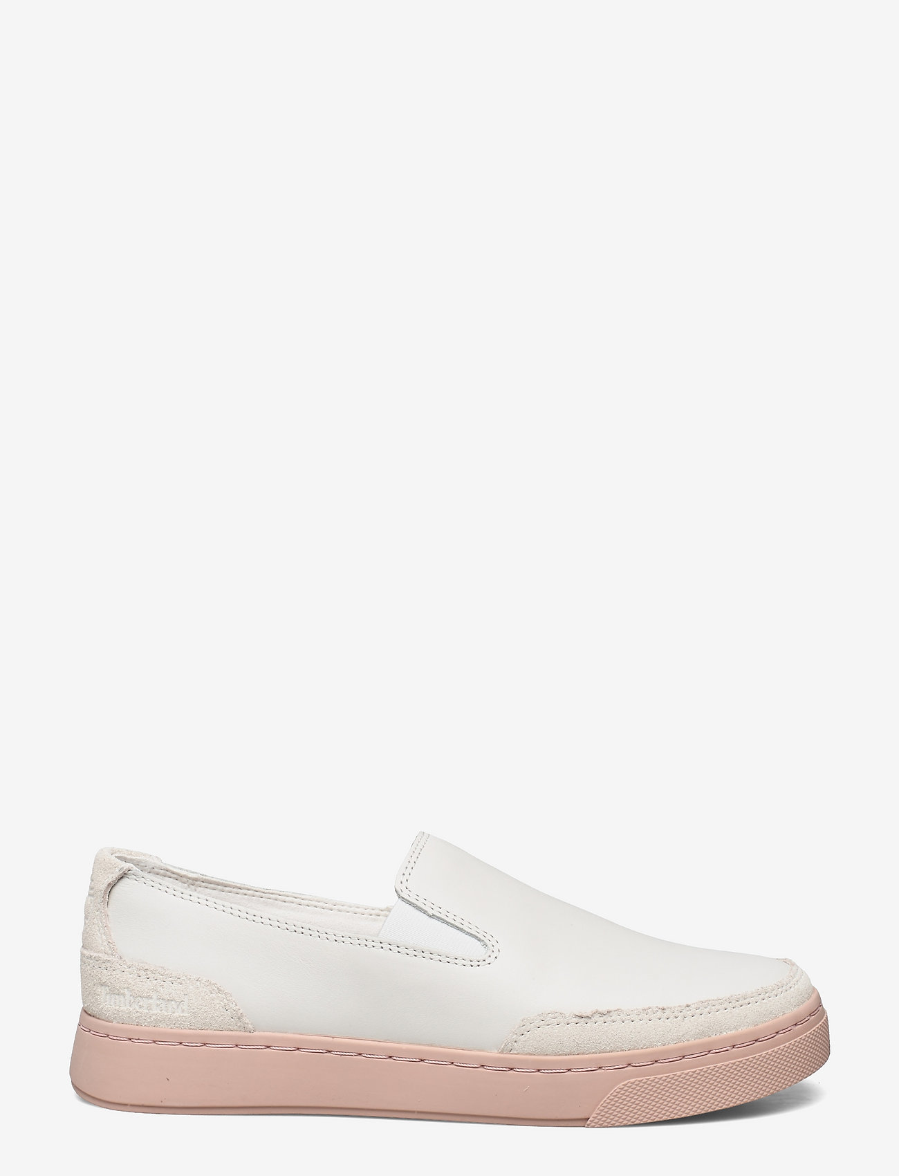 Timberland - Atlanta Green Leather Slip On - slip-on sneakers - blanc de blanc - 1