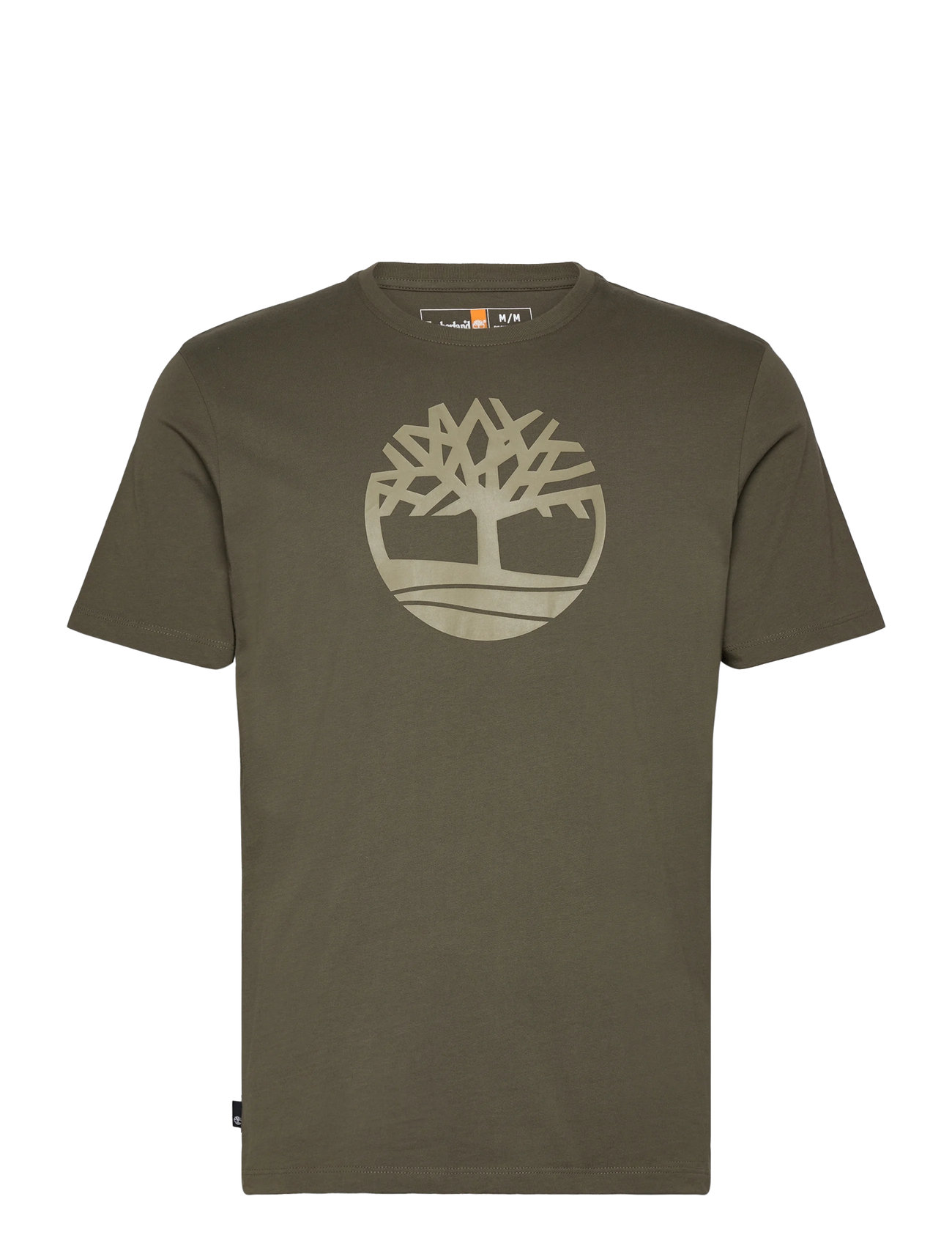 Timberland Kennebec River Tree Logo Short Sleeve Tee Leaf Green, XL, Green, T-Shirts > Kortærmede, Herre