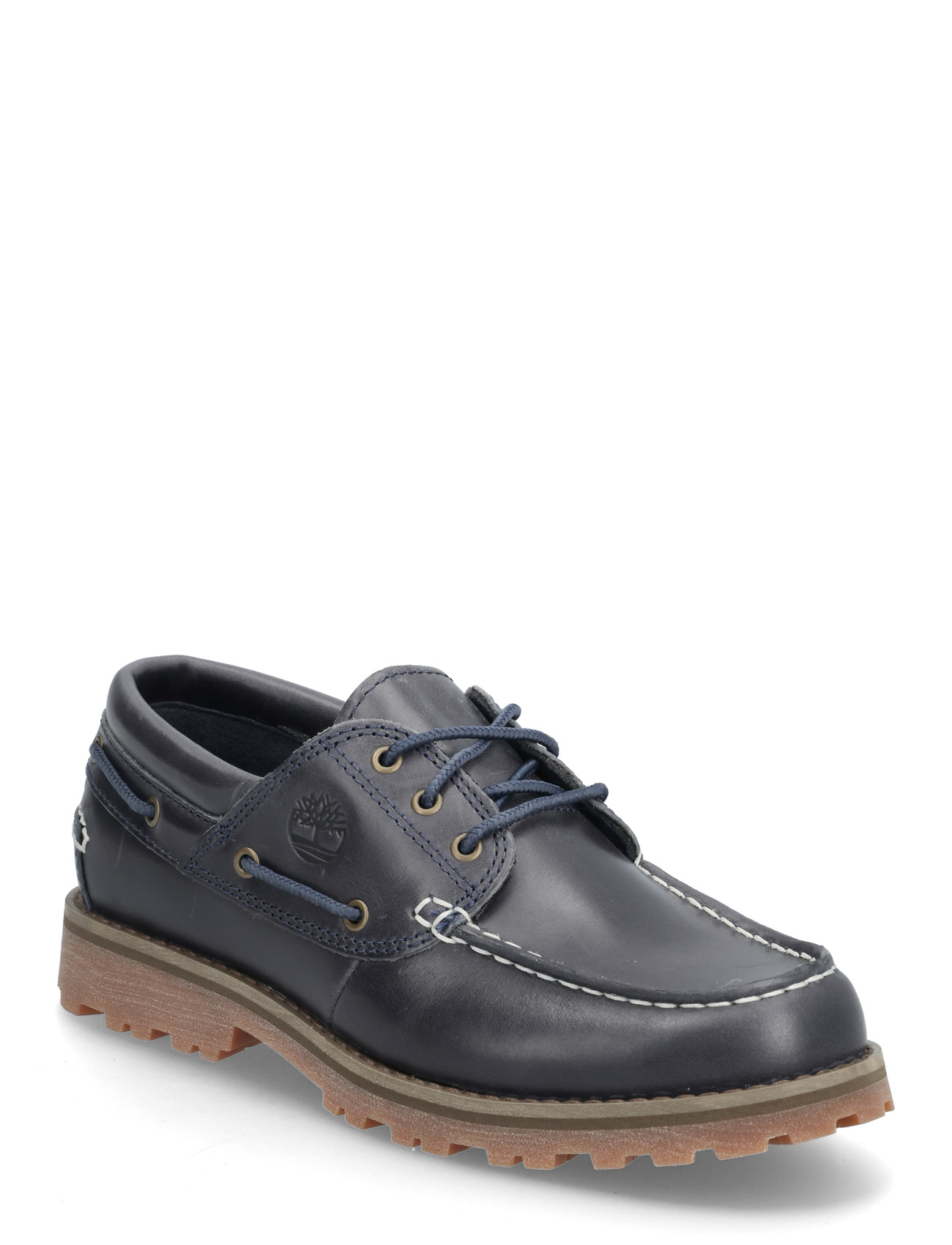 Timberland Timberland Authentic Boat Shoe Navy Full Grain, 40, White, Business > Derby Sko, Herre