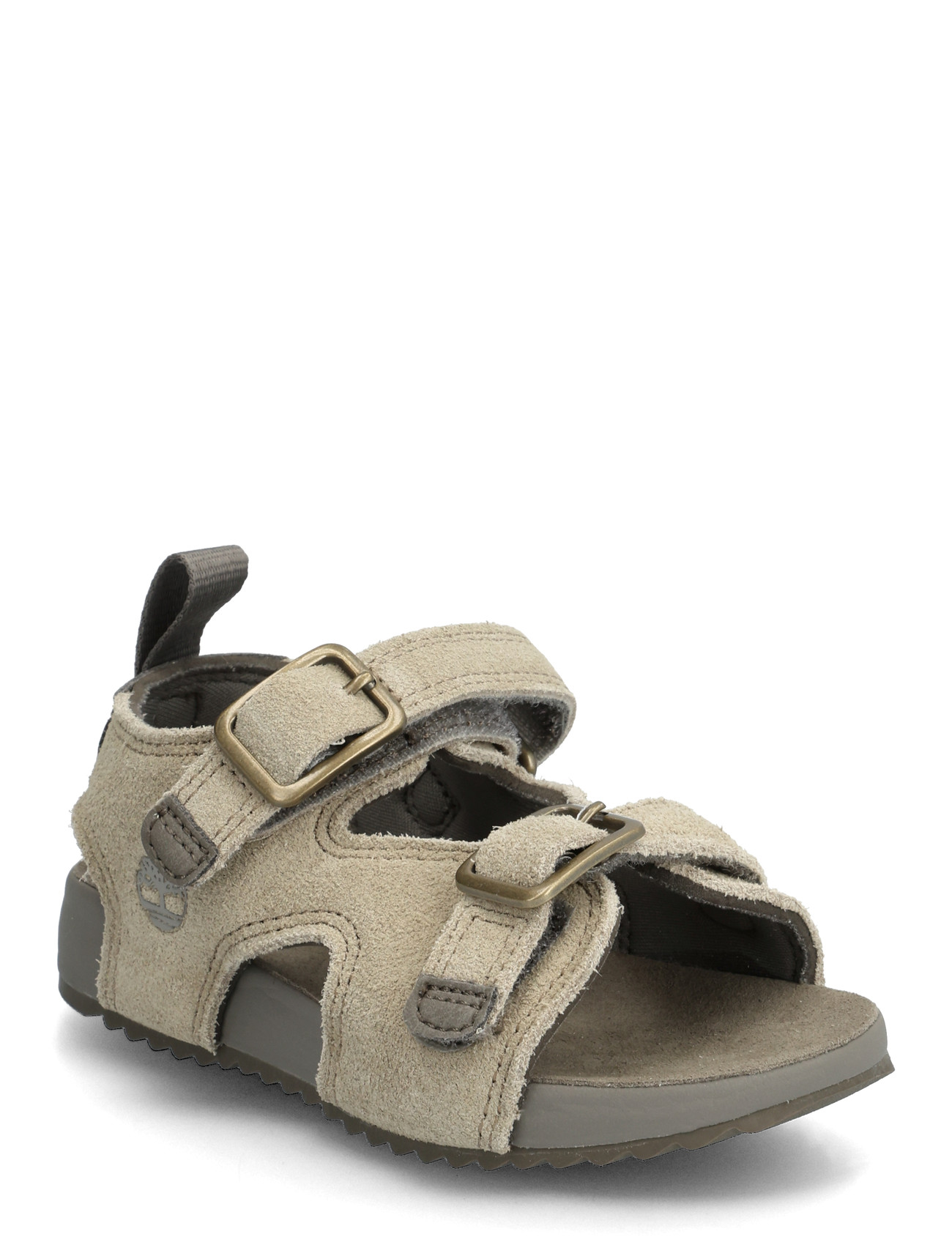 Timberland Castle Island Backstrap Sandal Light Beige Suede, 26, Beige, Sommersko > Sandaler, Børn