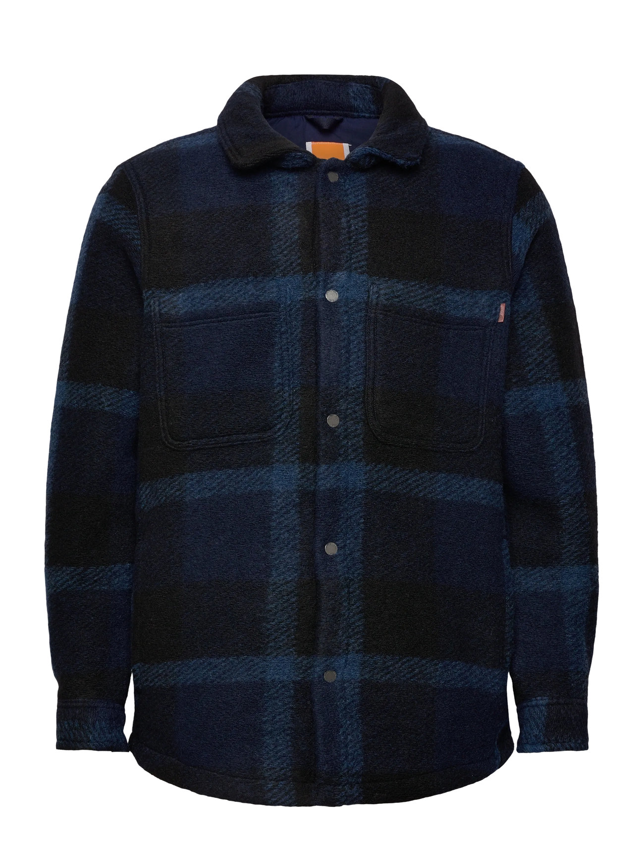 TIMBERLAND Wolle Blend Shacket Navy - S - Herren