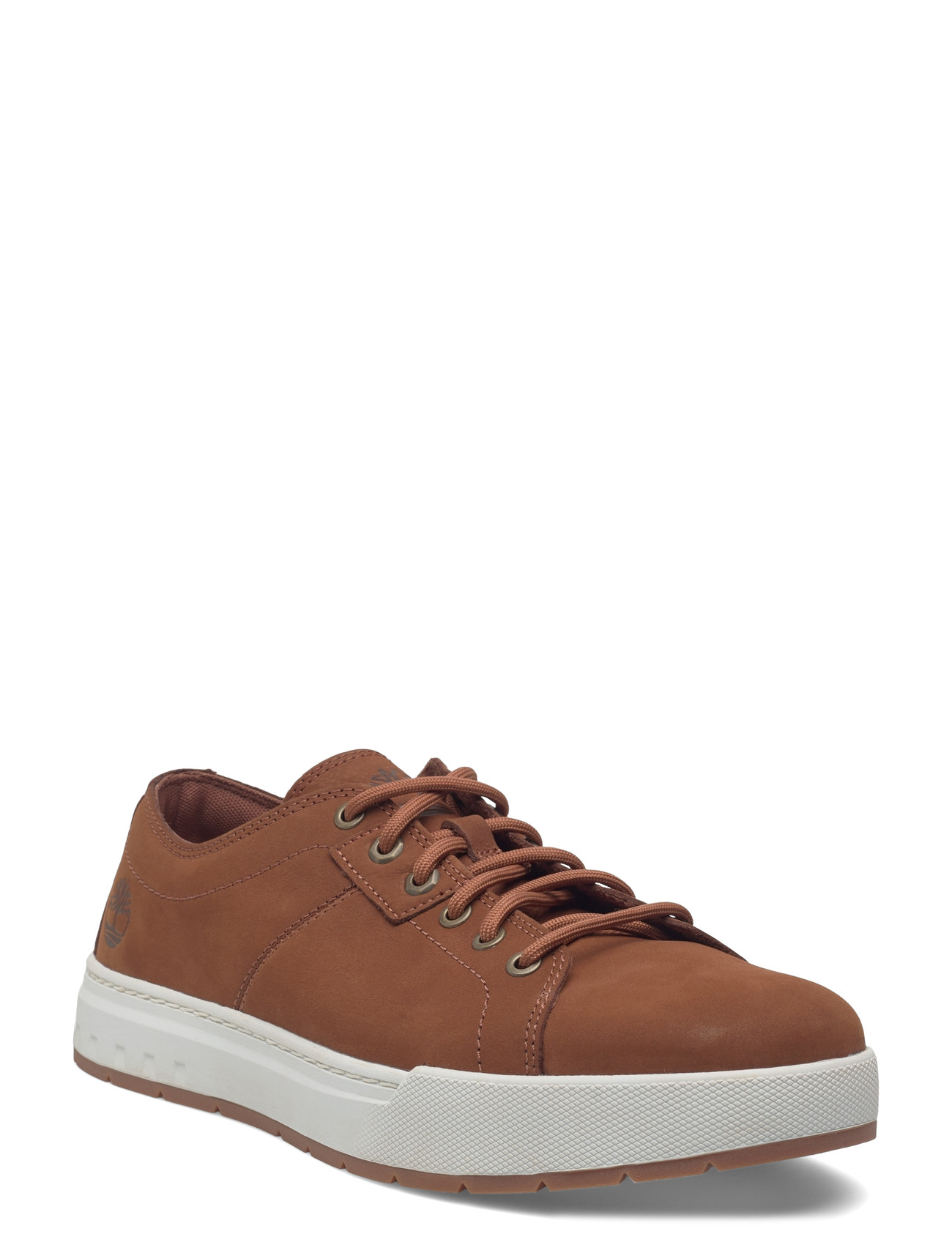 Timberland Maple Grove Low Lace Up Sneaker Rust Nubuck, 43, Brown, Sneakers > Sneakers Med Lav Top, Herre
