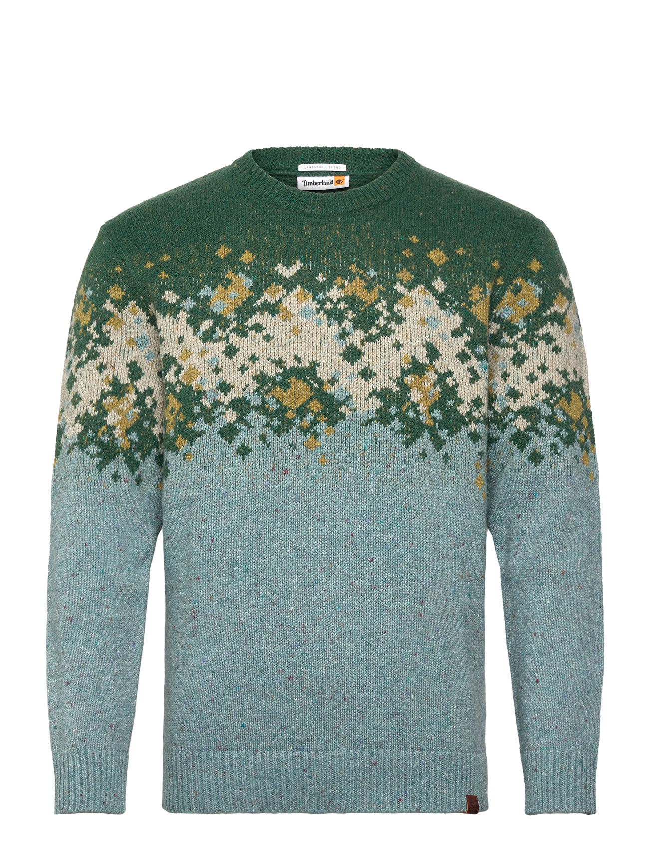 Timberland Fairisle Sweater, S, Multi/patterned, Strik > Runde Halse, Herre
