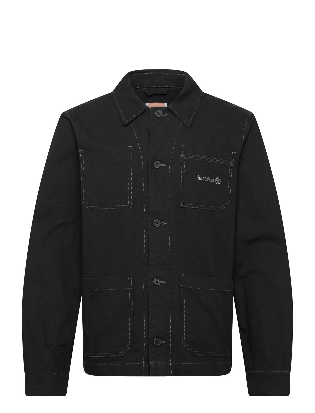 Timberland Chore Canvas Jacket Black, XL, Black, Jakker > Lette Jakker, Herre