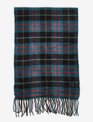Timberland - Plaid Scarf w/ Embroidery - lyons blue - 1