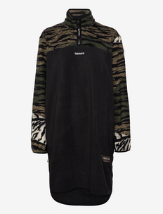 Hooded Dress - sweatshirtkjoler - tiger camo/black