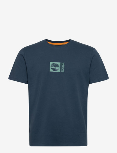 SS Tee Small Branded - t-shirts basiques - dark denim
