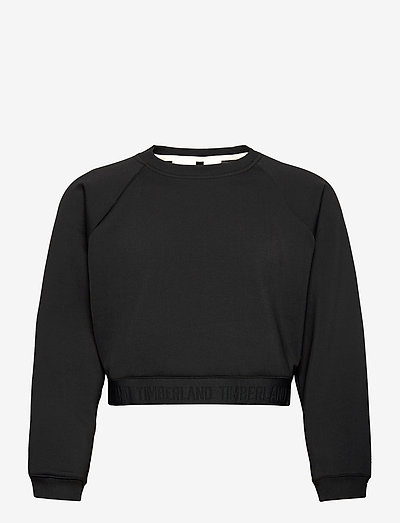 Spacer Knit Sweat - sweatshirts - black
