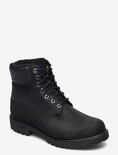 6 in Premium Fur/Warm Lined Boot - Šņorējami zābaki - black