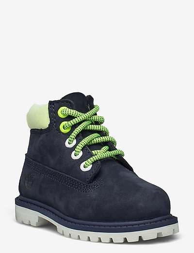 neon green timberlands