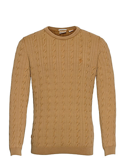 Timberland Lw Wash Cable Sweat - Knitted Round Necks | Boozt.com