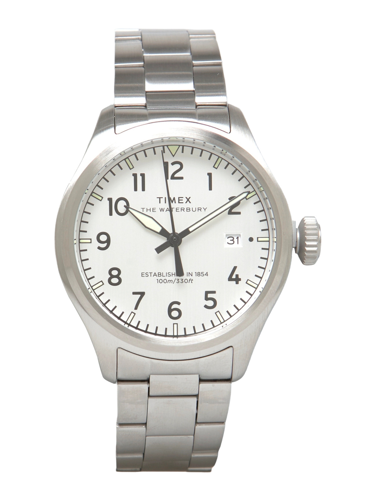 TIMEX Waterbuy Ace 3-Hand Silber - 41 MM - Herren