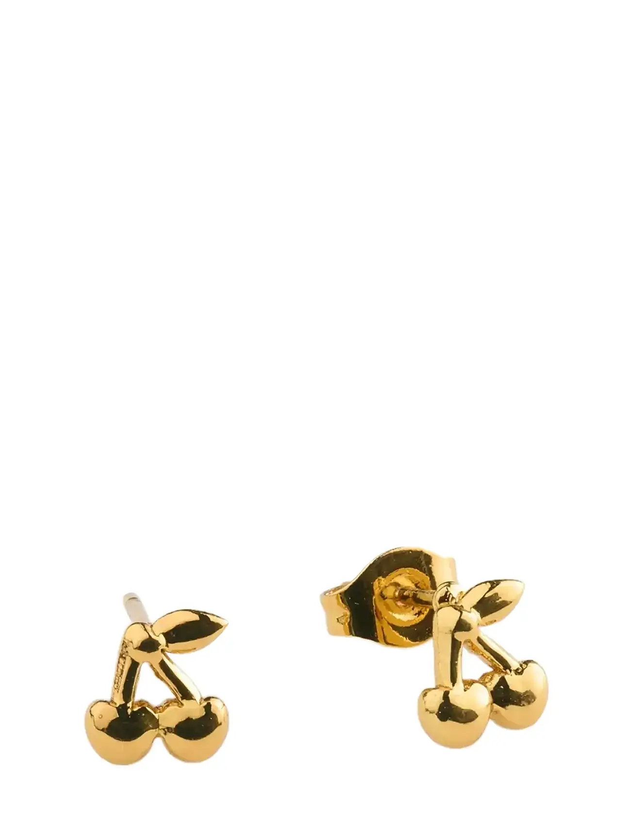 TIMI OF SWEDEN Amour - Cherry Stud Ohrringe Stainless Steel Gold - One Size - Damen
