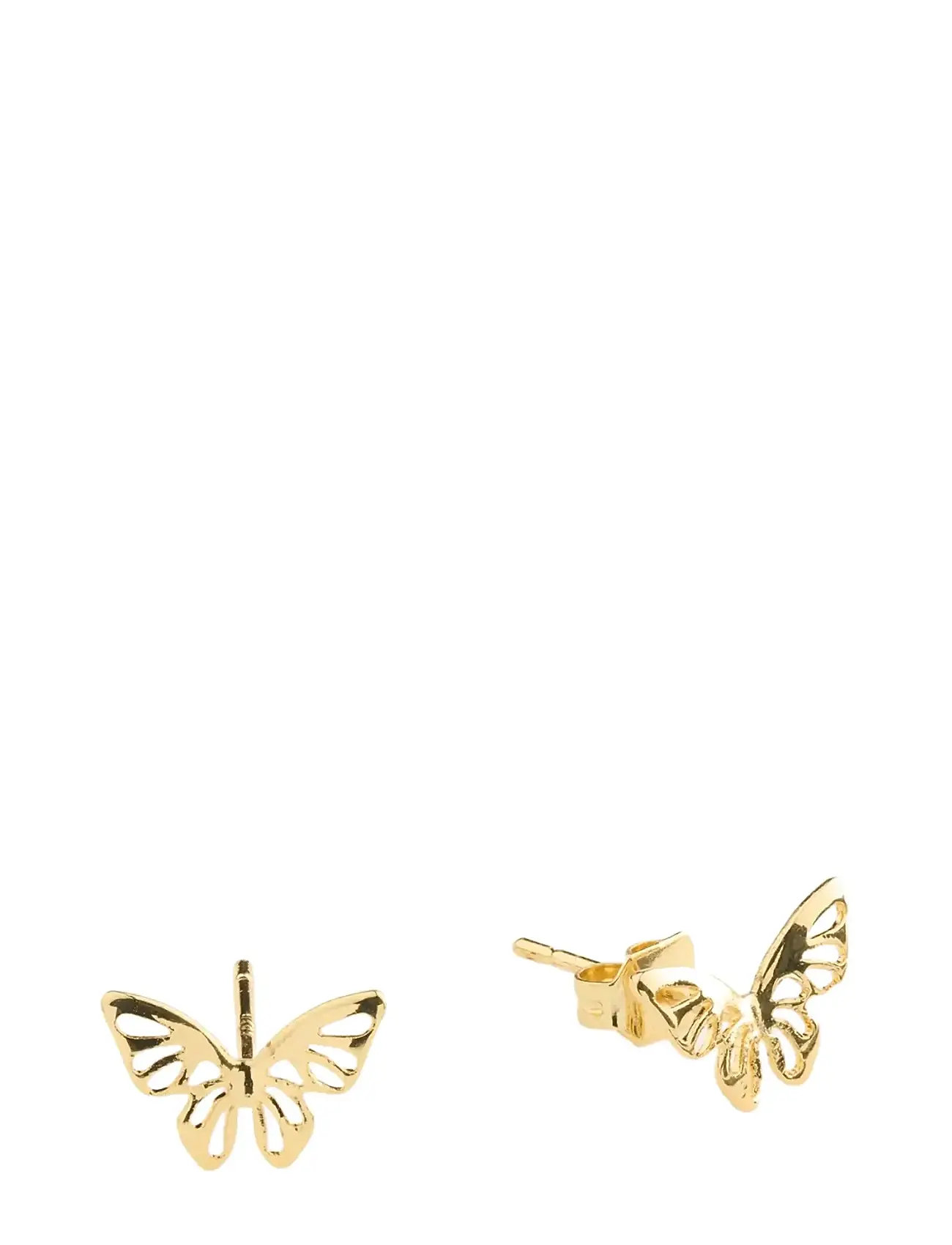 TIMI OF SWEDEN Emberly - Mini Butterfly Stud Ohrringe Gold - One Size - Damen