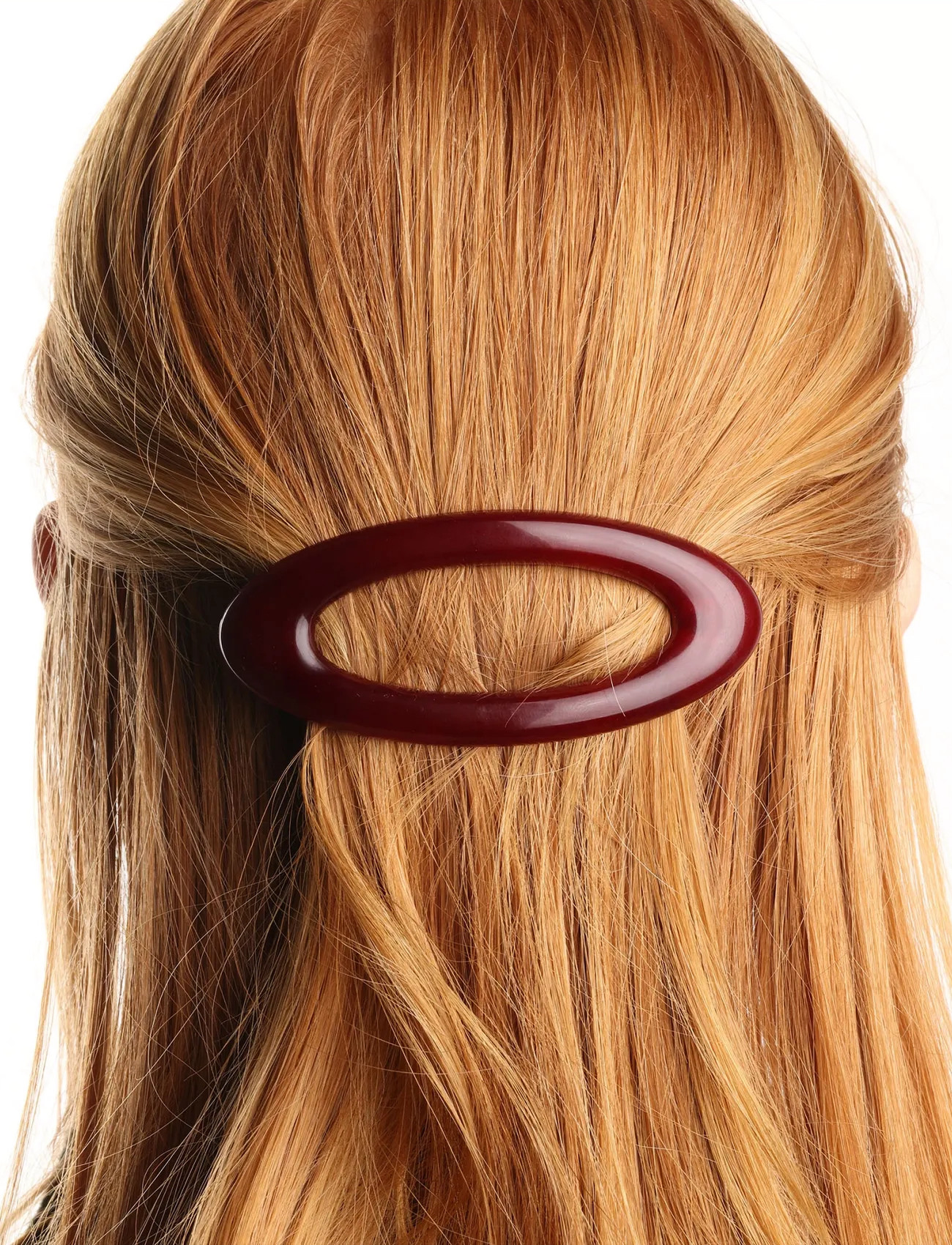 Timi of Sweden Frida - Hair Clip, One Size, Burgundy, Hair Accessories > Hair Clip, Dame