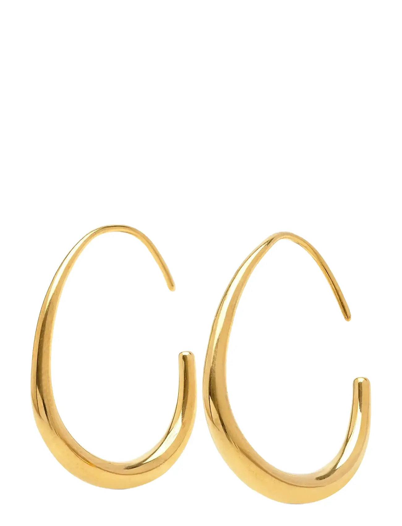 TIMI OF SWEDEN Vilhelmina - Adjustable Hoop Ohrringe Stainless St Gold - One Size - Damen