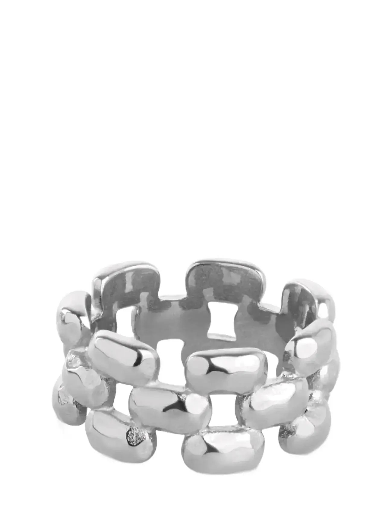 Timi of Sweden Elira - Chunky Ring Stainless Steel, 55, Silver, Smykker > Ringe, Dame