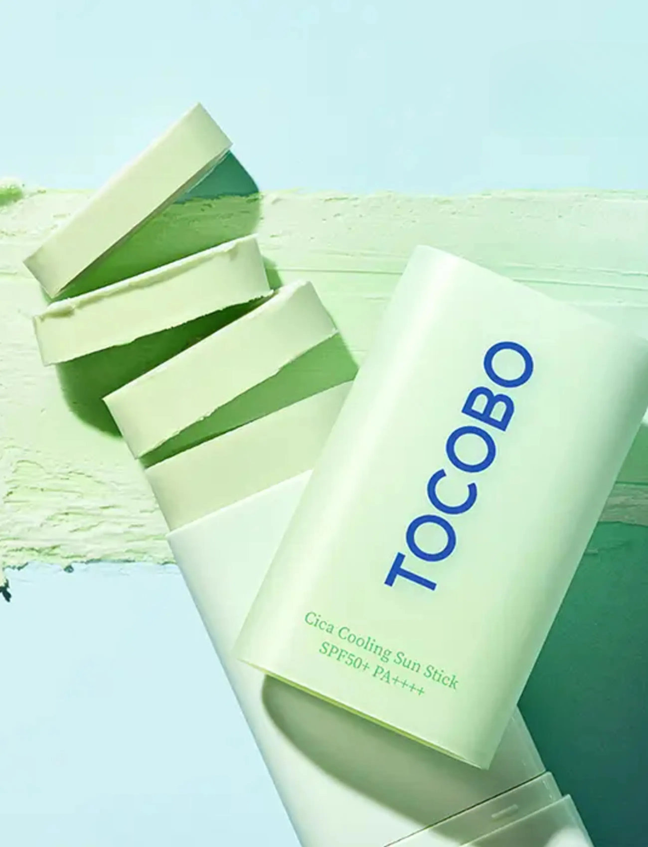 Tocobo Cica Cooling Sun Stick Spf50+ Pa++++, 18 G, Nude, Solpleje > Ansigt, Dame