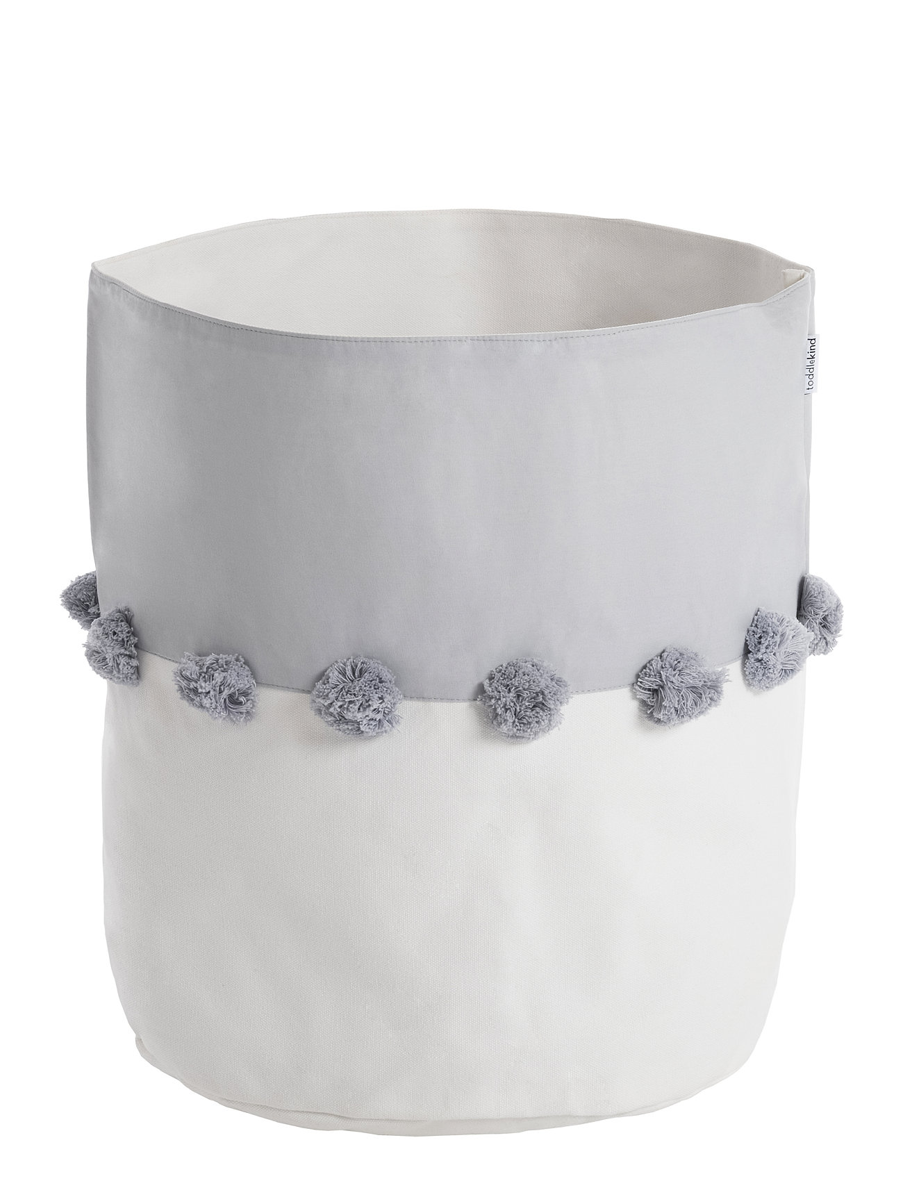 Pom Pom Basket Large - St Grey Toddlekind