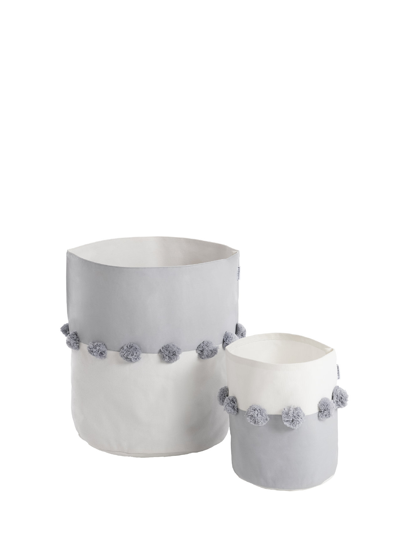 Pom Pom Basket Small - St Grey Toddlekind