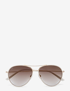 TO0155 - 21G - WHITE / BROWN MIRROR