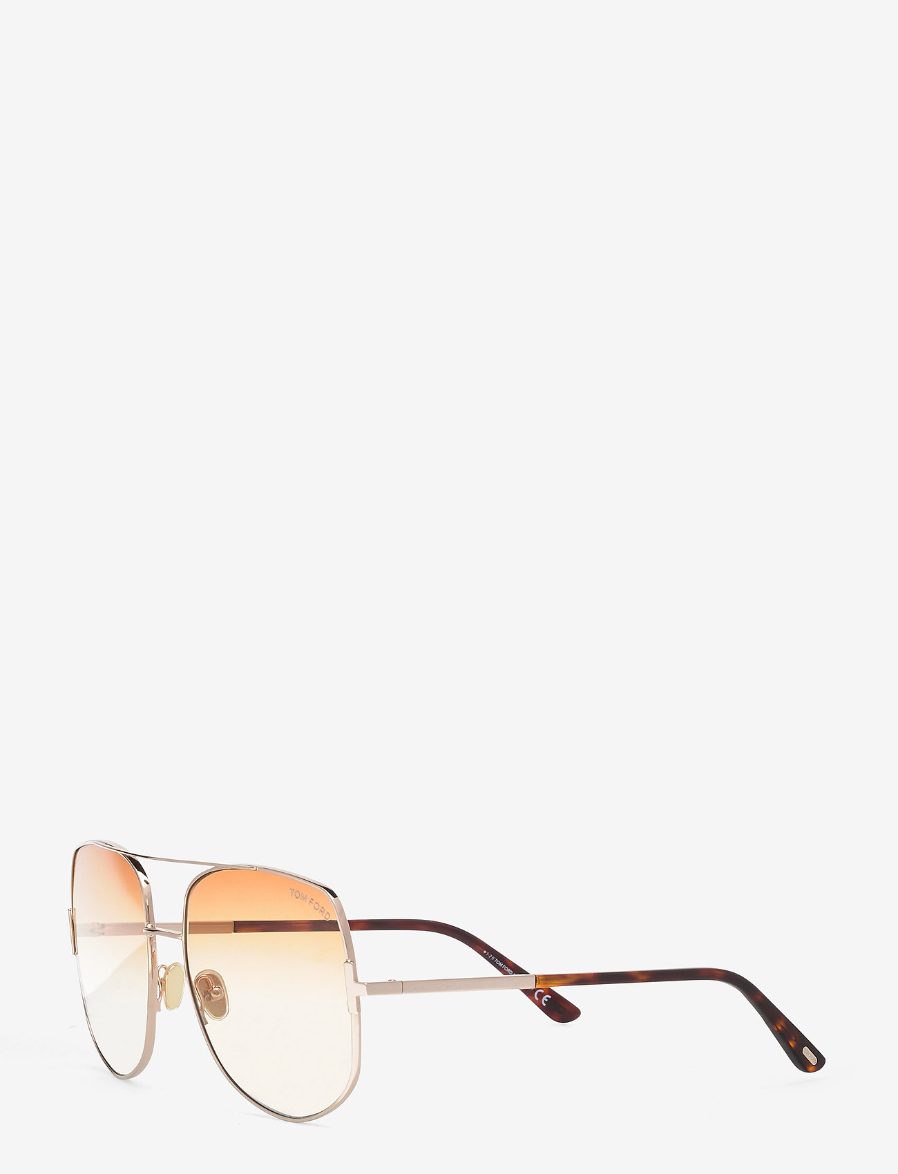 Tom Ford Sunglasses - LENNOX - d-muotoiset aurinkolasit - shiny rose gold - 1