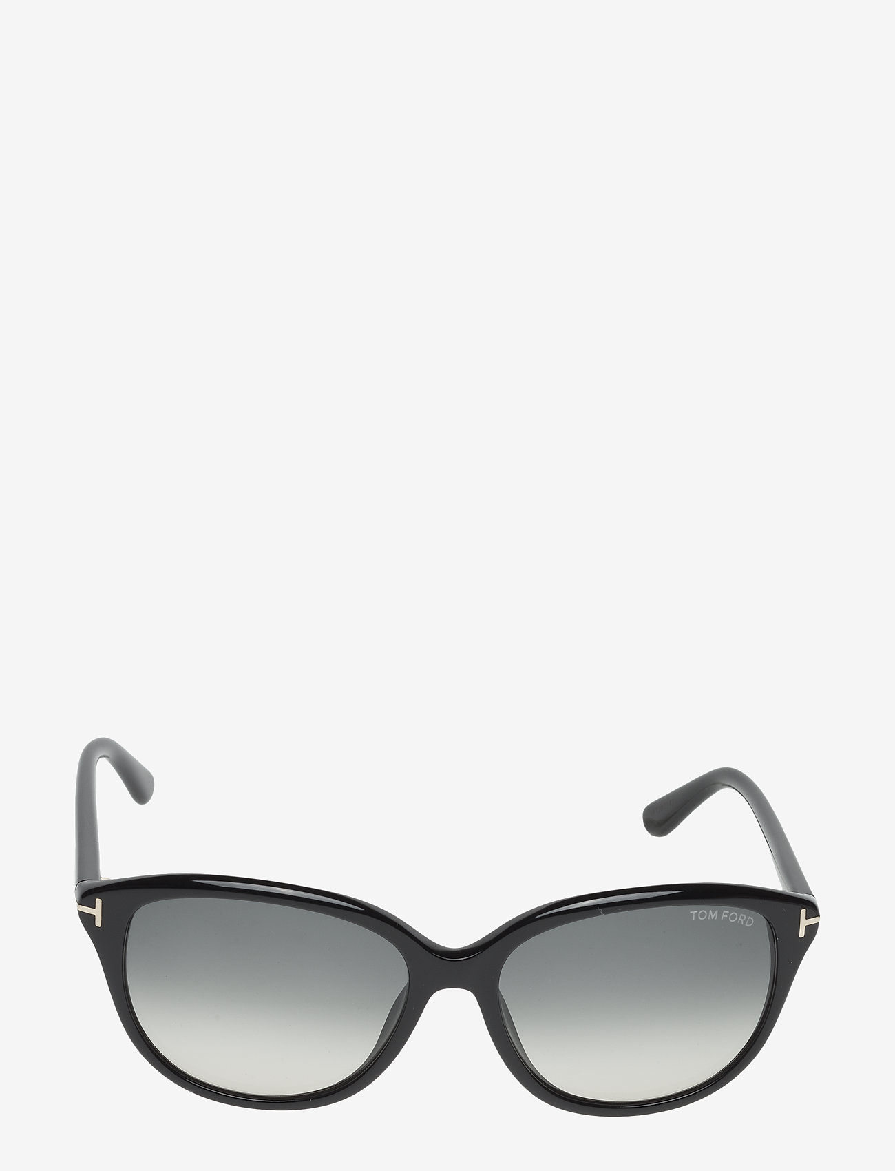 Tom Ford Sunglasses - KARMEN - d-kujulised - 01b - shiny black / gradient smoke - 1
