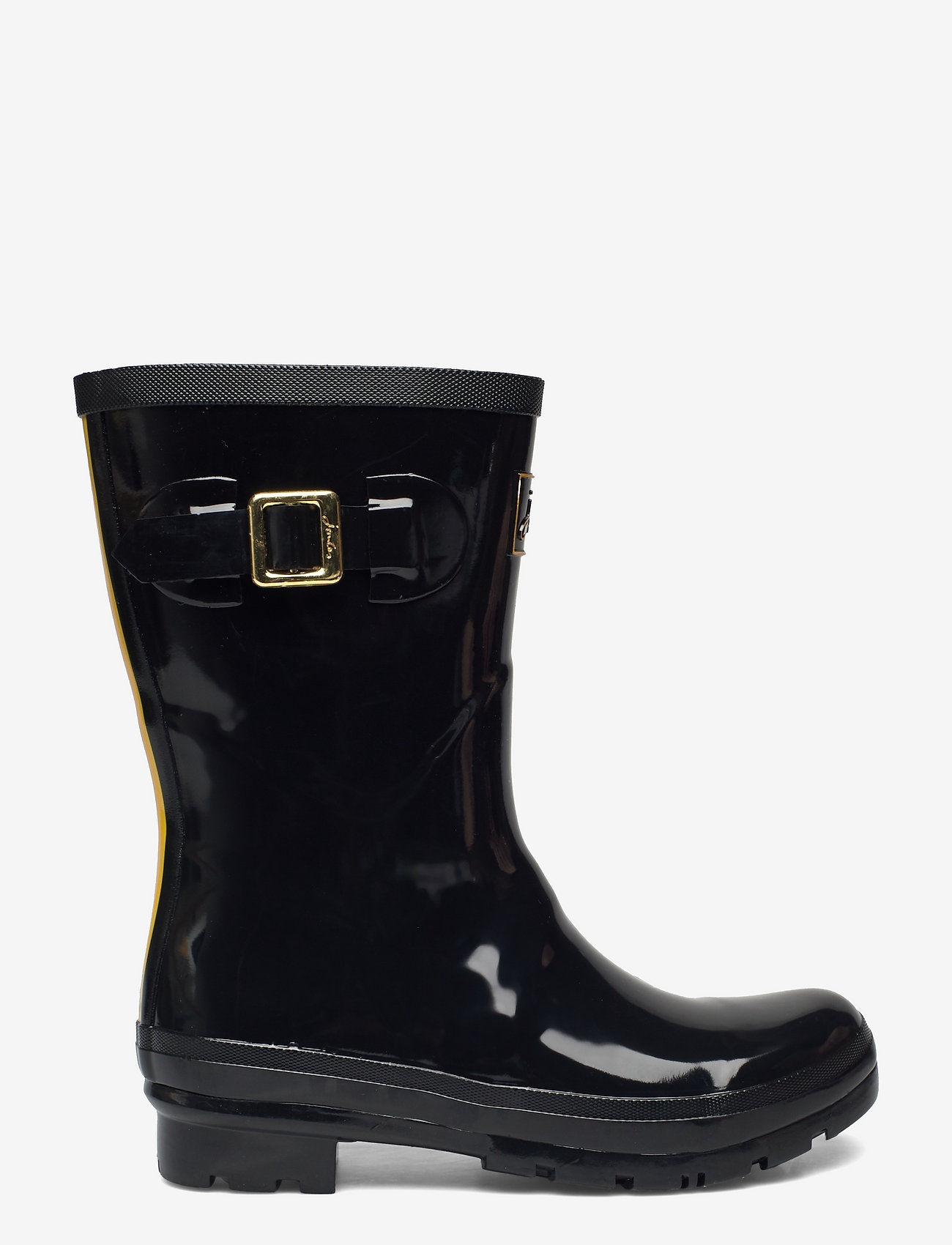 joules black ankle boots