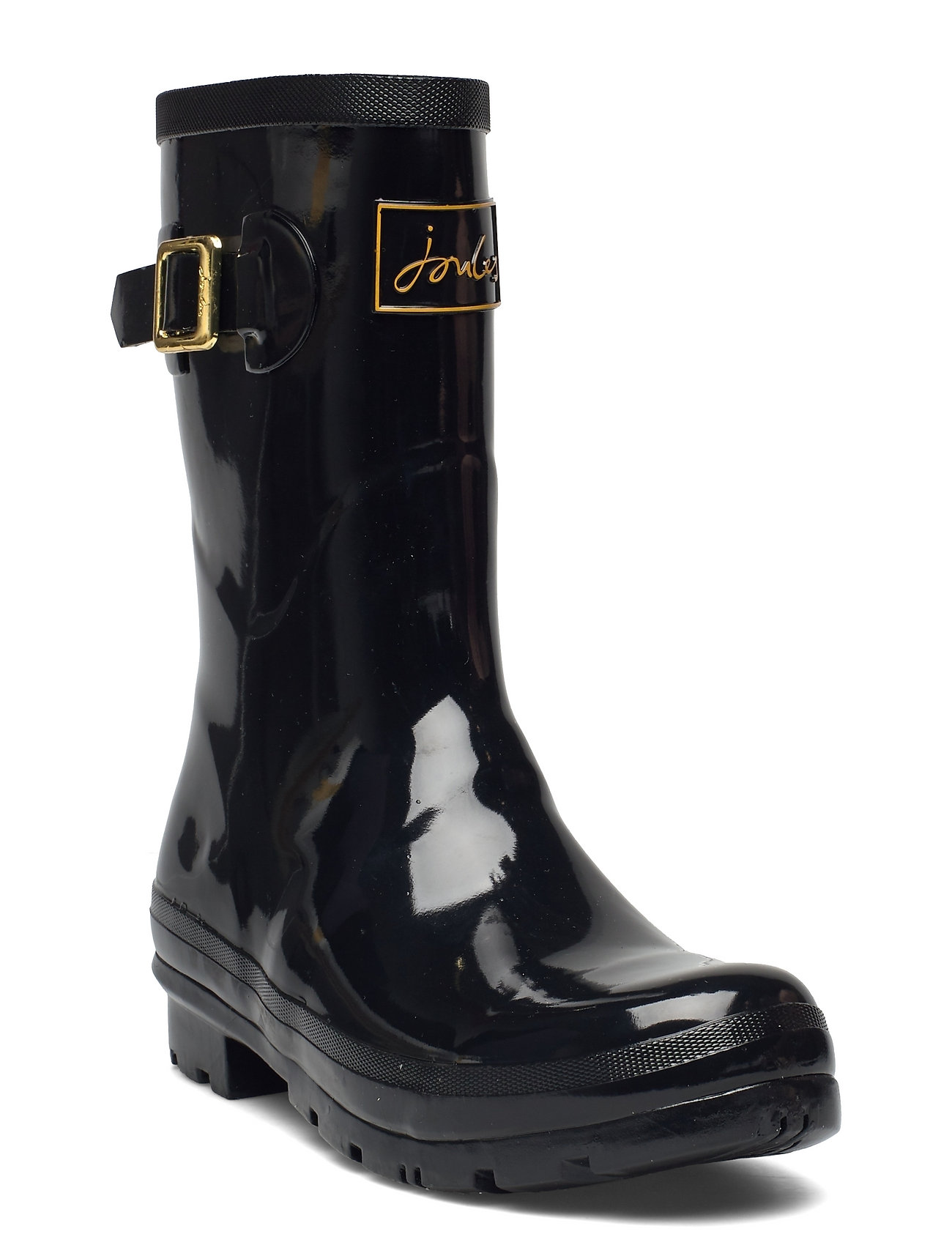 joules black kelly welly gloss