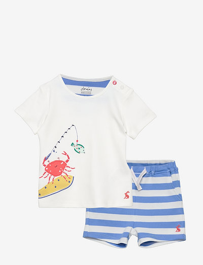 Barnacle - komplekti ar t-kreklu ar īsām piedurknēm - white crab