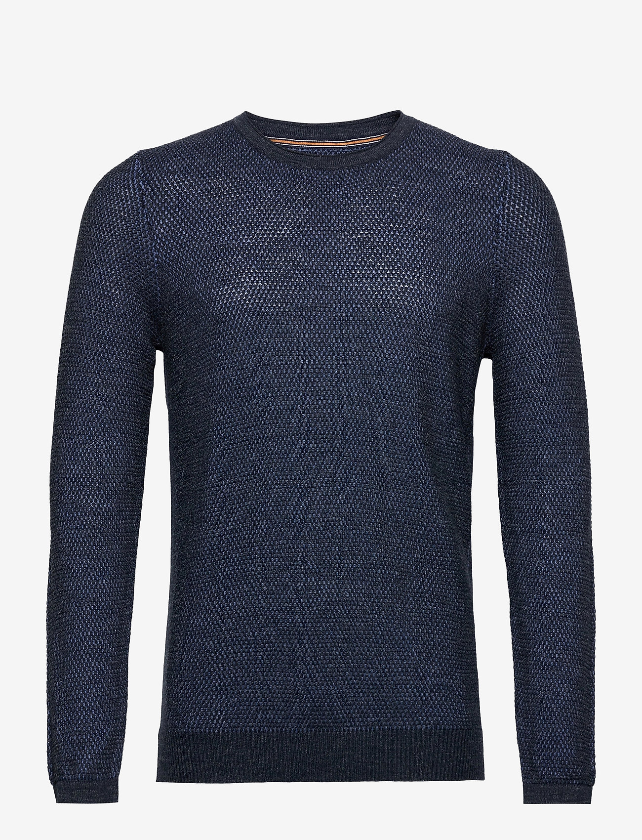 navy grey knitwear
