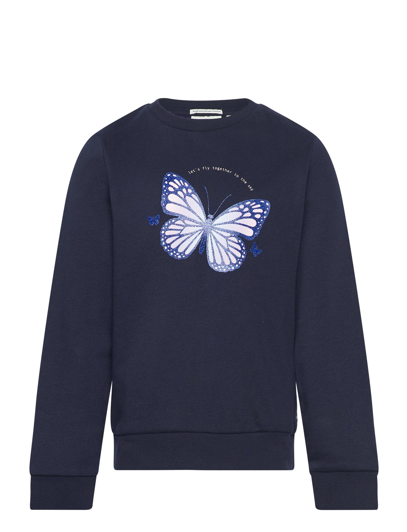Tom Tailor Sweatshirt With Butterfly Print (Sky Captain Blue) – 18.71 € –